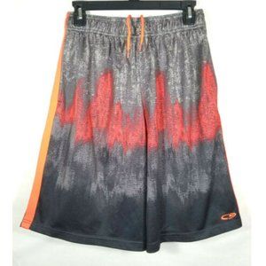 Champion Boy's Gray Black Mesh Basketball Shorts